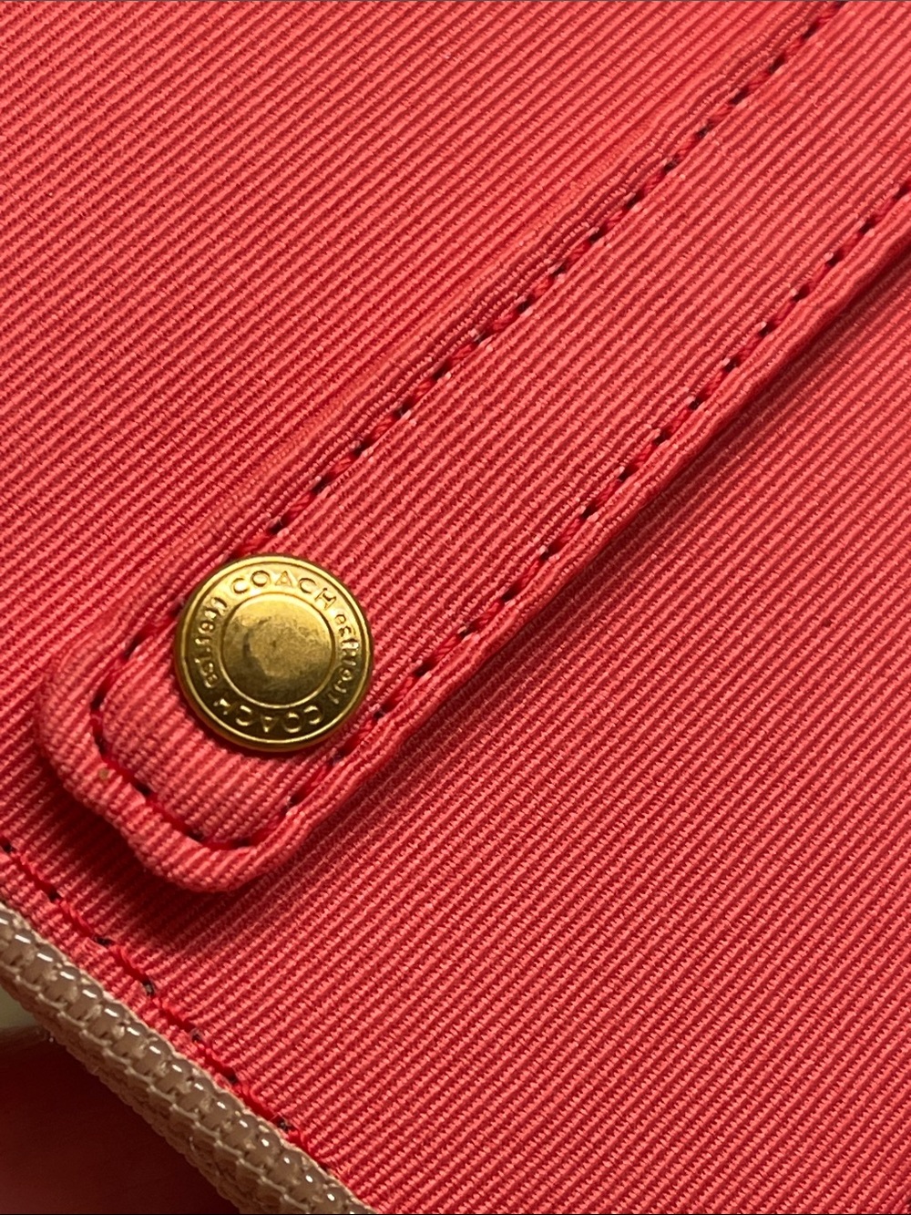 Coach Poppy Zip Around Jewelry Travel Case EUC - Picture 10 of 11